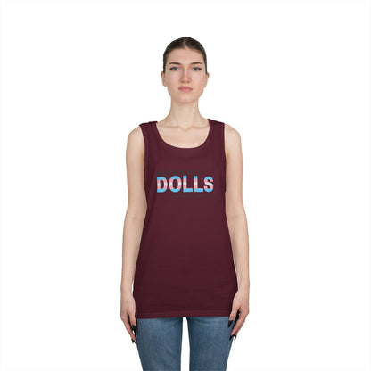 Protect the Dolls Including the Kens Unisex Heavy Cotton Tank Top