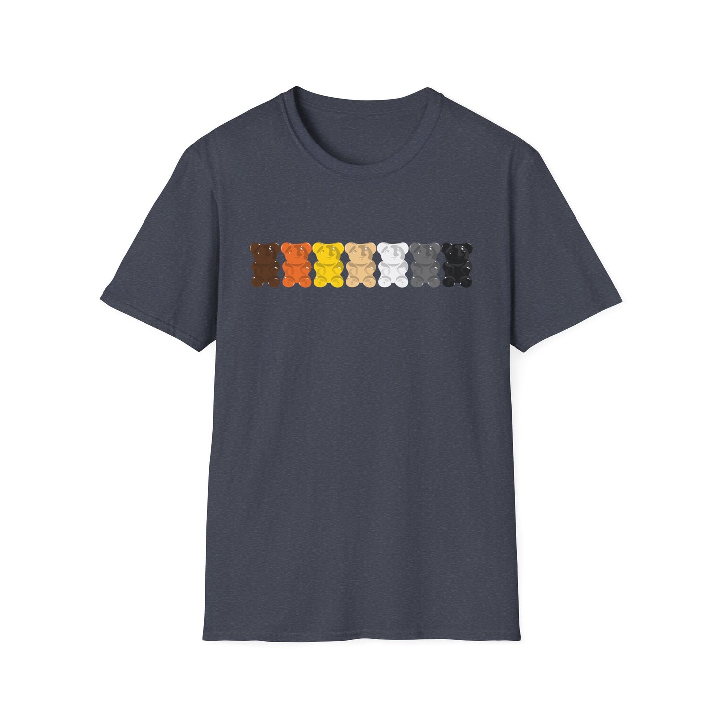 Bear Pride Gummy Bears Unisex Softstyle T-Shirt
