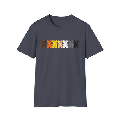 Bear Pride Gummy Bears Unisex Softstyle T-Shirt