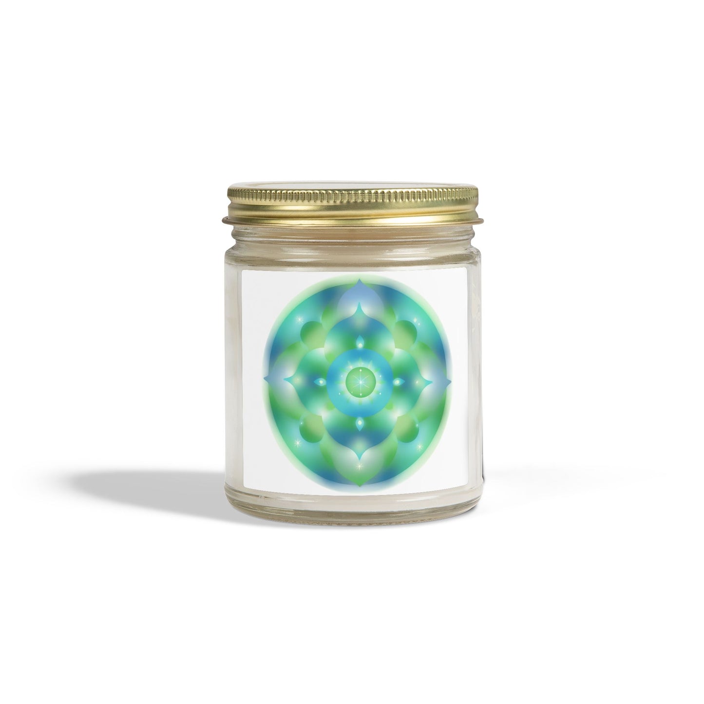 Dreamy Mandala Scented Candles, Coconut Apricot Wax (4oz, 9oz)