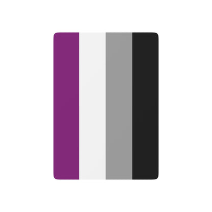 Asexual Pride Flag Playing Cards
