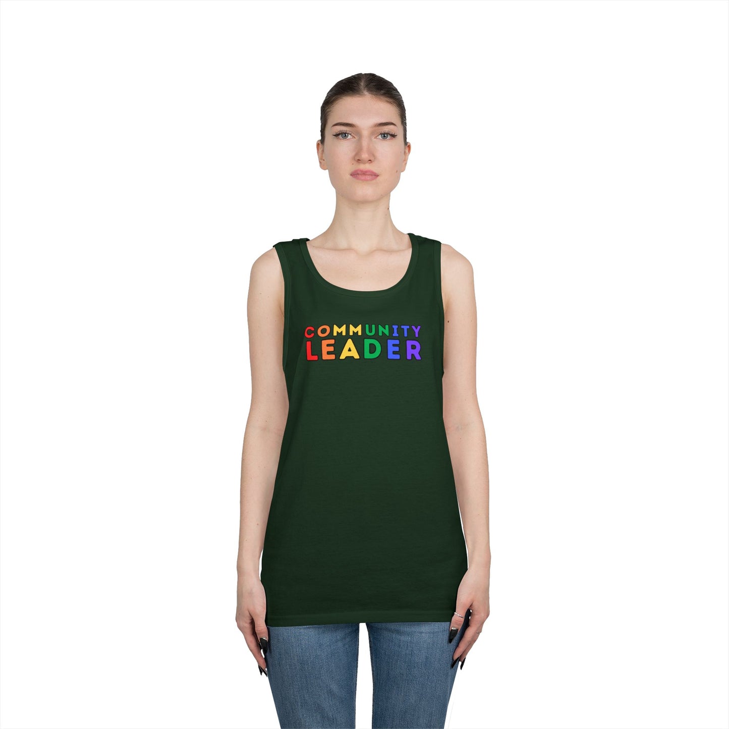 Community Leader Unisex Heavy Cotton Tank Top