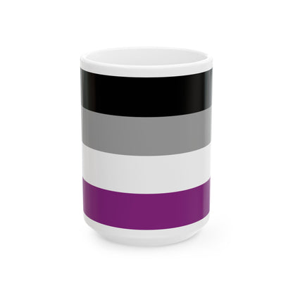 Asexual Pride Flag Coffee Mug (11oz/15oz)