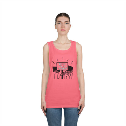 Pride Is A Protest Unisex Heavy Cotton Tank Top