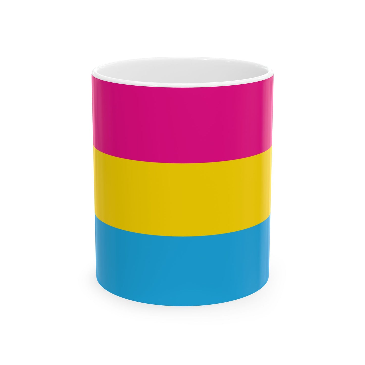 Pansexual Pride Flag Coffee Mug (11oz/15oz)
