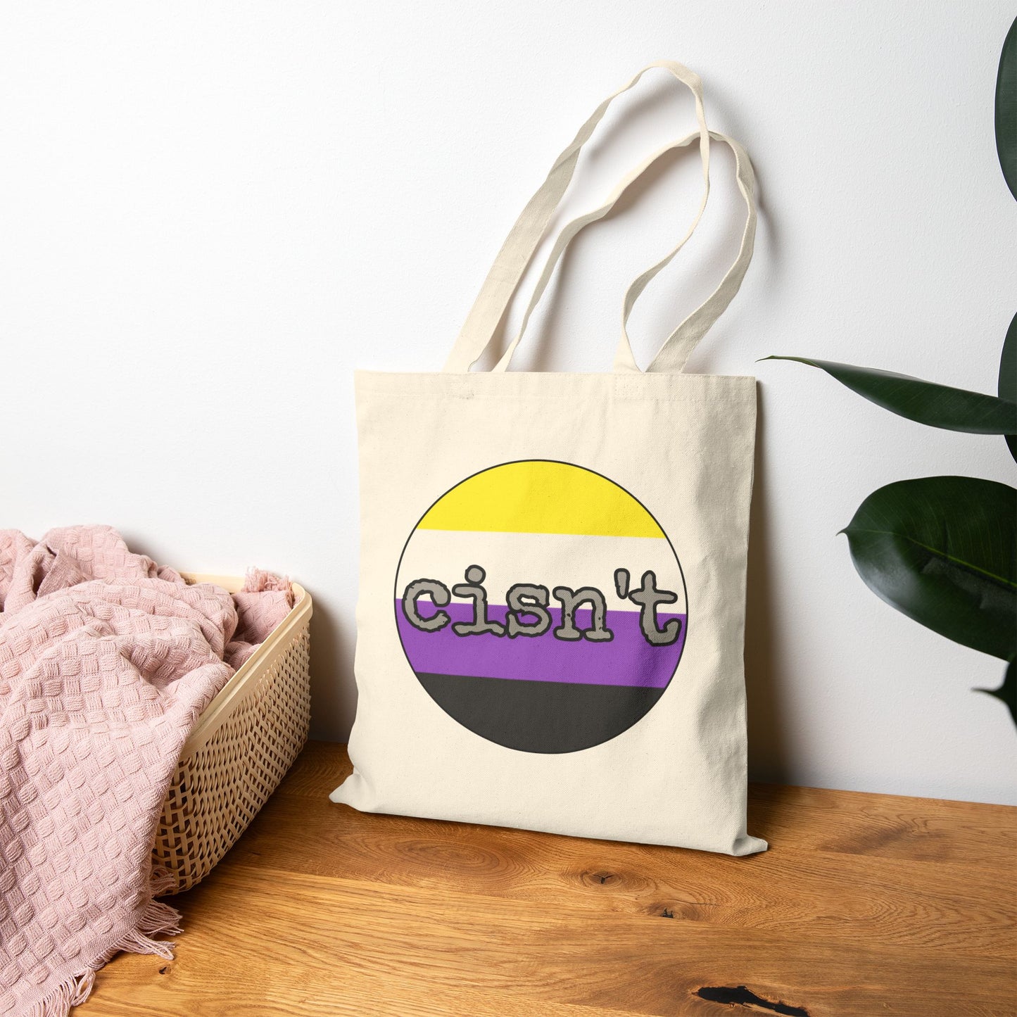 Cisn't Pride Canvas Tote