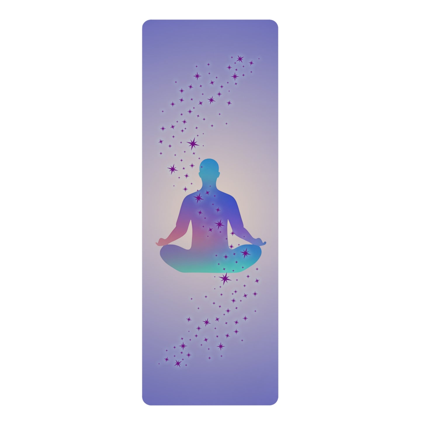 The Living Universe Rubber Yoga Mat