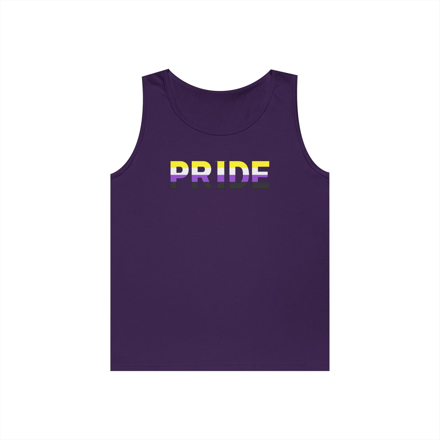 Nonbinary PRIDE Unisex Heavy Cotton Tank Top