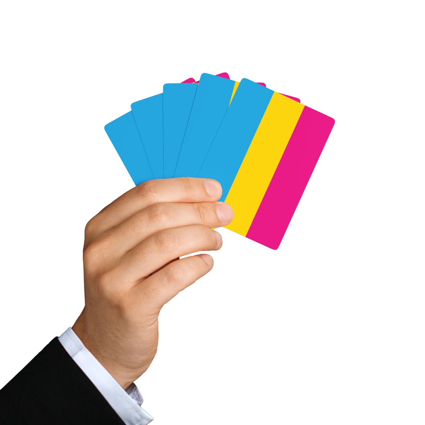 Pansexual Pride Flag Playing Cards