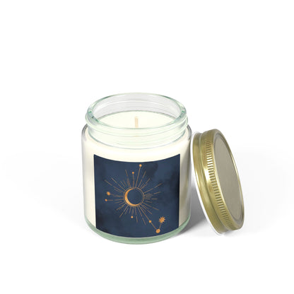 Cosmic Comforts Scented Candles, Coconut Apricot Wax (4oz, 9oz)