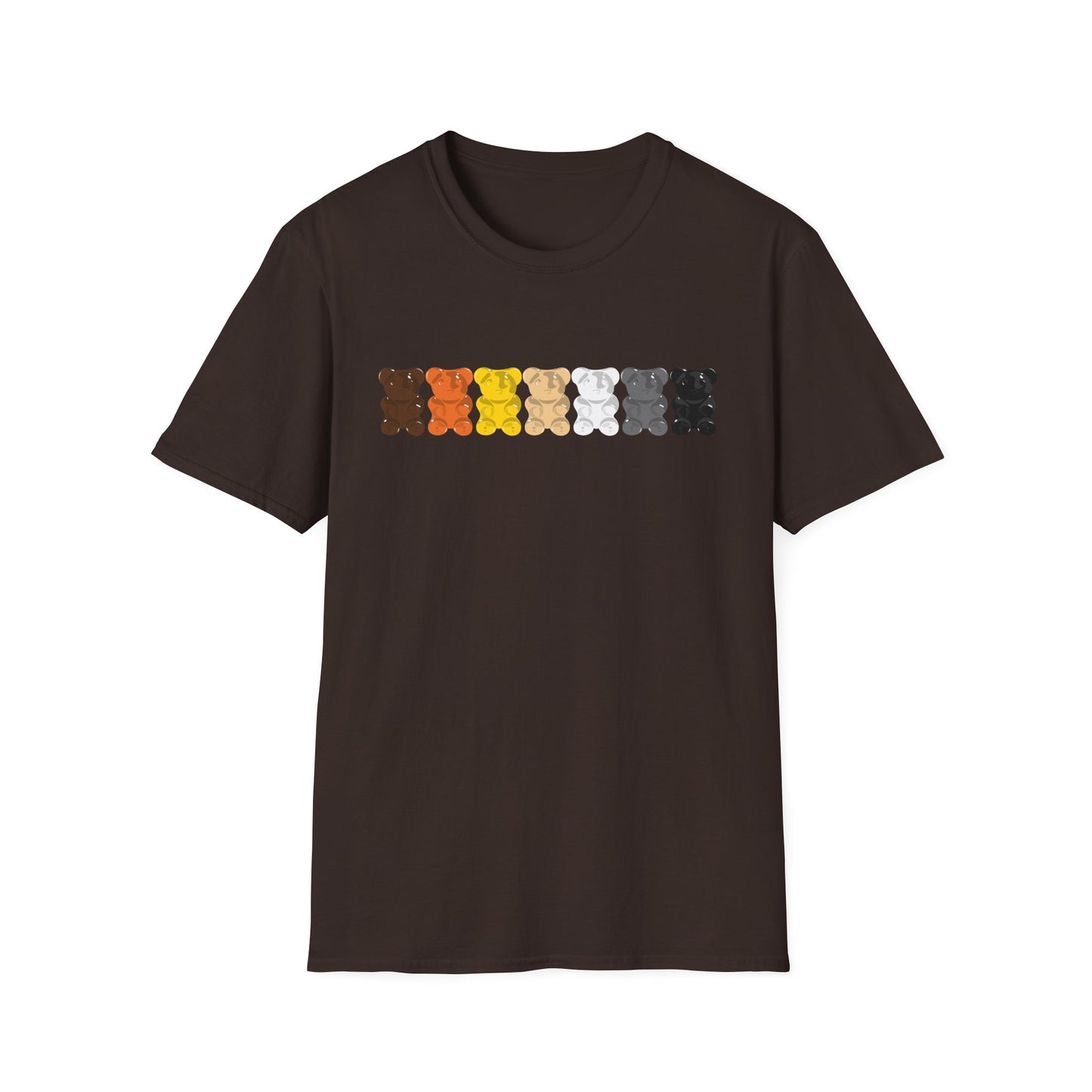 Bear Pride Gummy Bears Unisex Softstyle T-Shirt