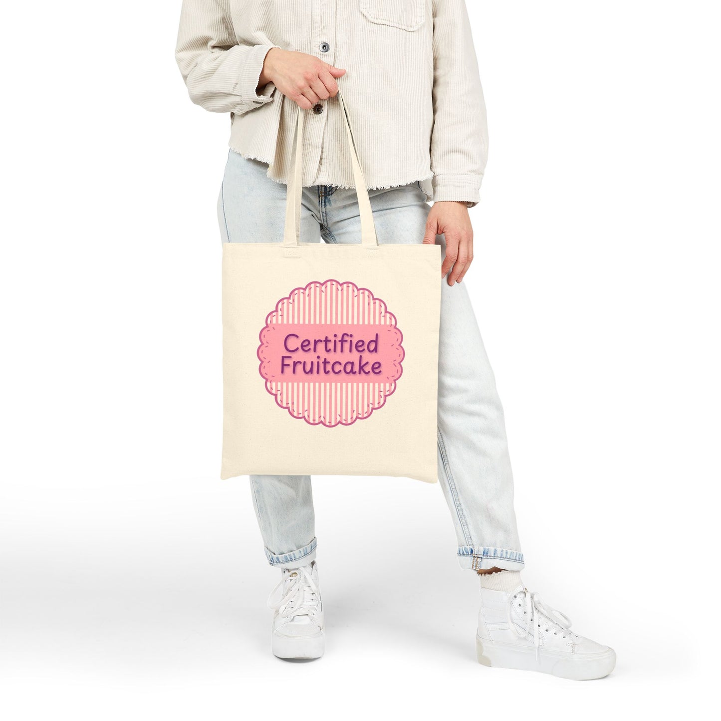 Certified Fruitcake Pride Canvas Tote