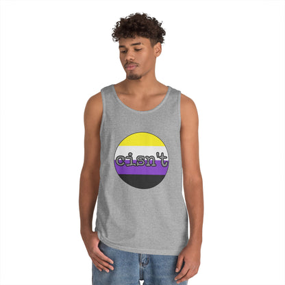 Cisn't Unisex Heavy Cotton Tank Top
