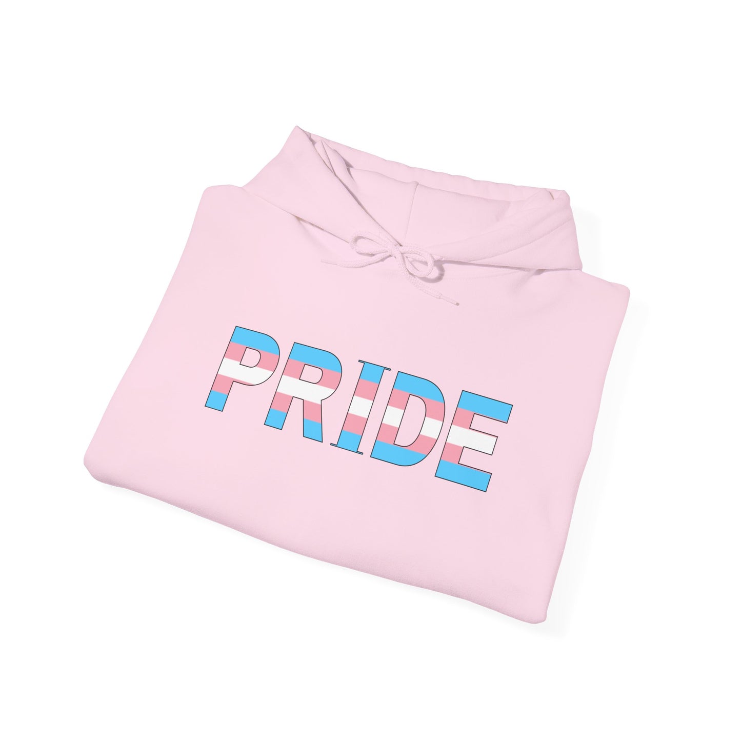 Trans Pride Flag Sleaves Unisex Heavy Blend™ Hooded Sweatshirt