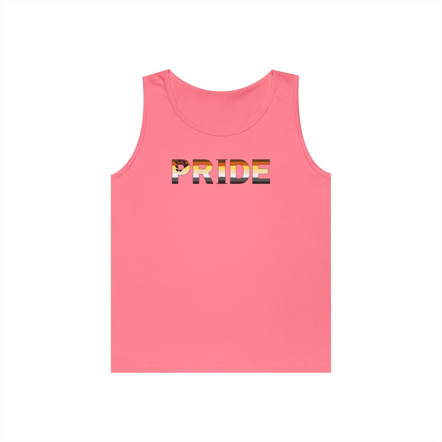 Bear PRIDE Unisex Heavy Cotton Tank Top