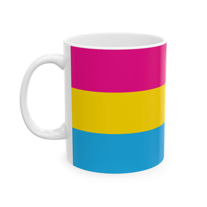 Pansexual Pride Flag Coffee Mug (11oz/15oz)