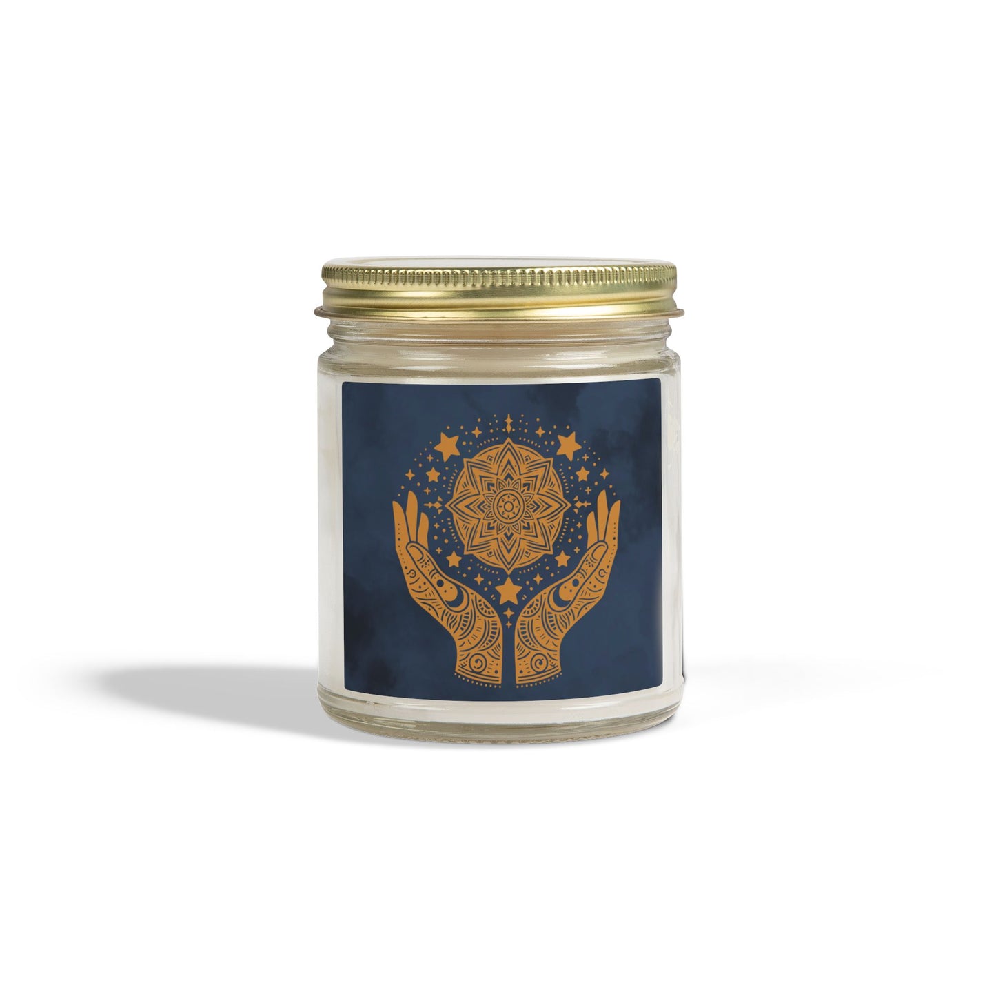 Cosmic Comforts Scented Candles, Coconut Apricot Wax (4oz, 9oz)