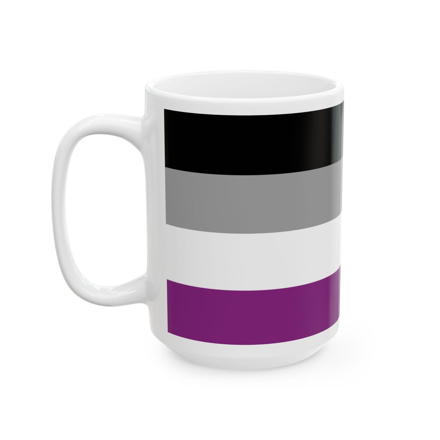 Asexual Pride Flag Coffee Mug (11oz/15oz)