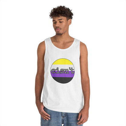 Cisn't Unisex Heavy Cotton Tank Top