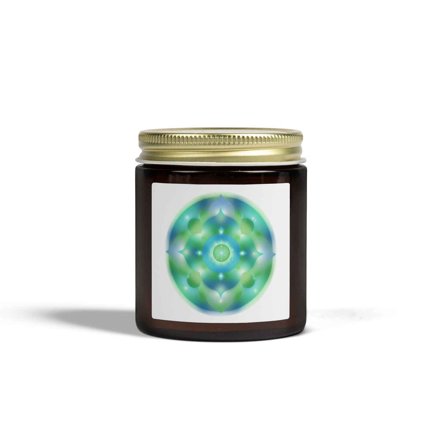 Dreamy Mandala Scented Candles, Coconut Apricot Wax (4oz, 9oz)
