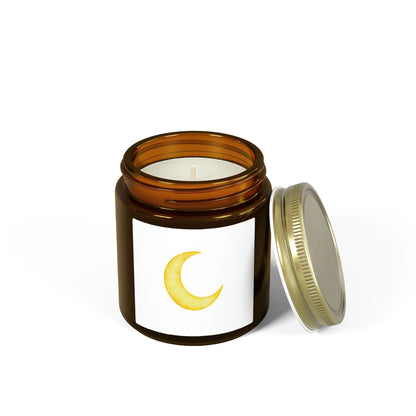 Cosmic Comforts Scented Candles, Coconut Apricot Wax (4oz, 9oz)