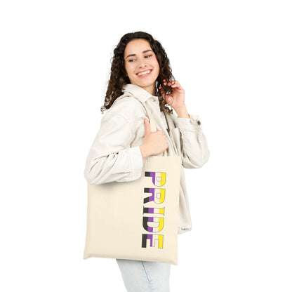 Nonbinary PRIDE Canvas Tote
