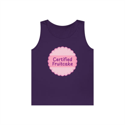 Certified Fruitcake Unisex Heavy Cotton Tank Top
