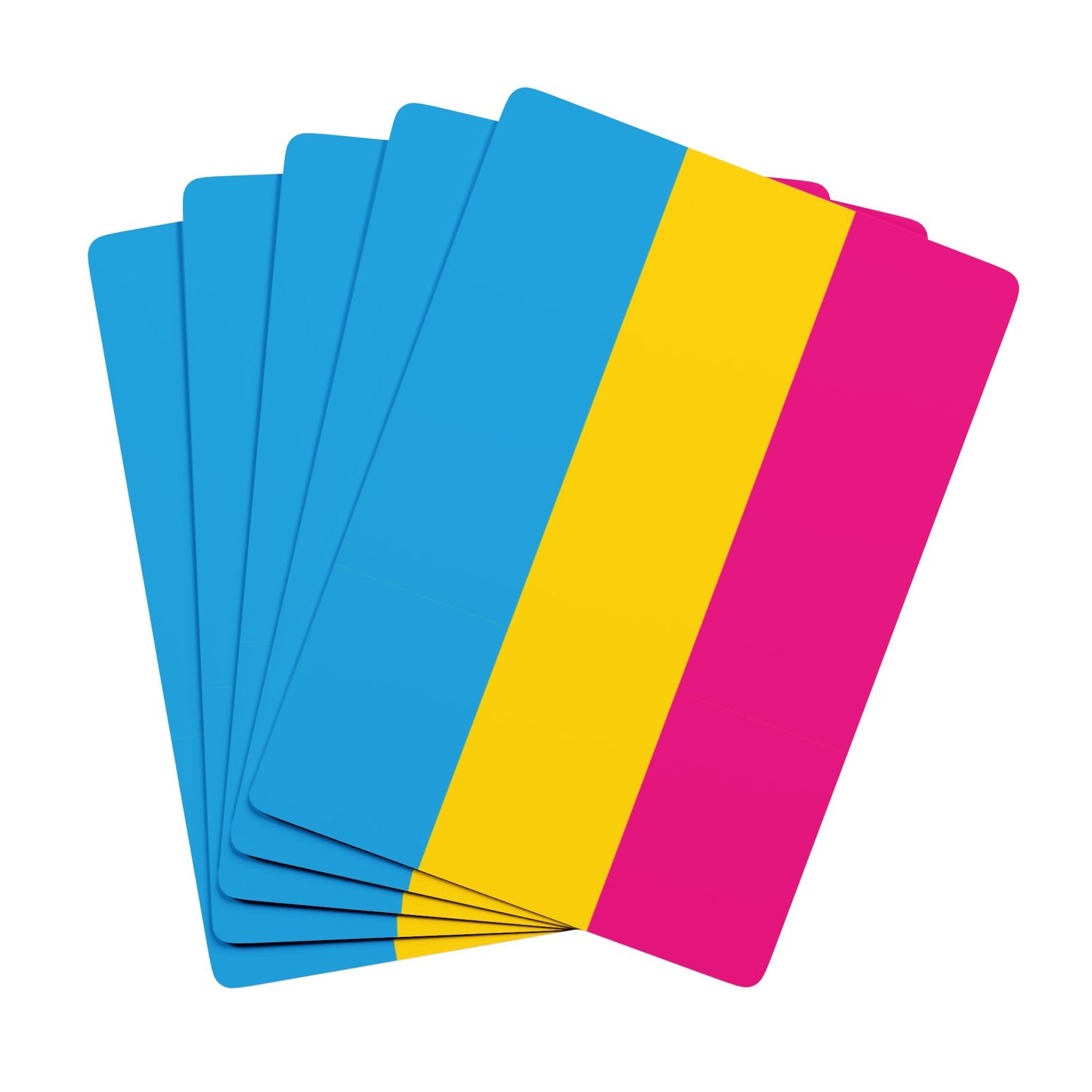 Pansexual Pride Flag Playing Cards