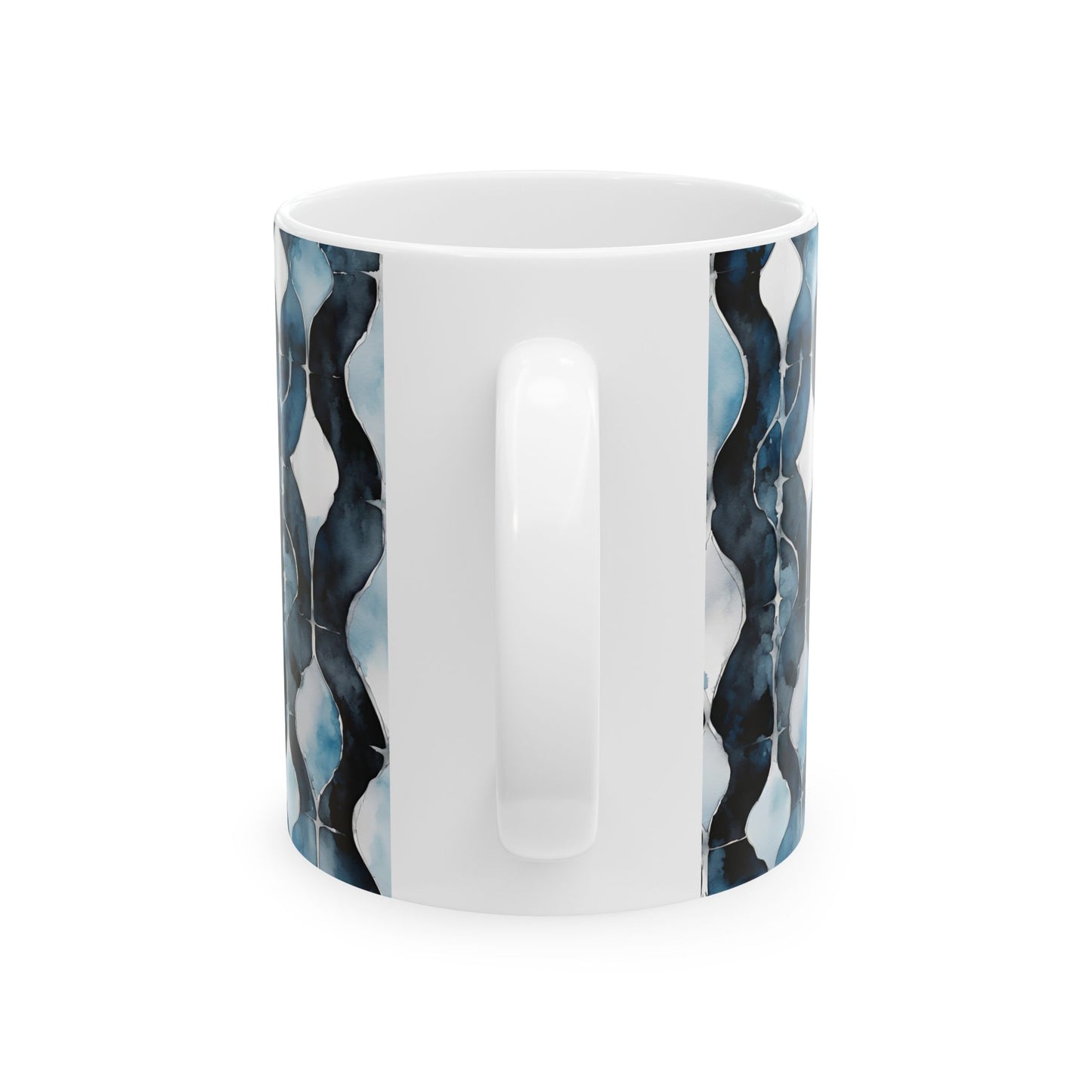 Watercolor Links Ceramic Mug, (11oz, 15oz)