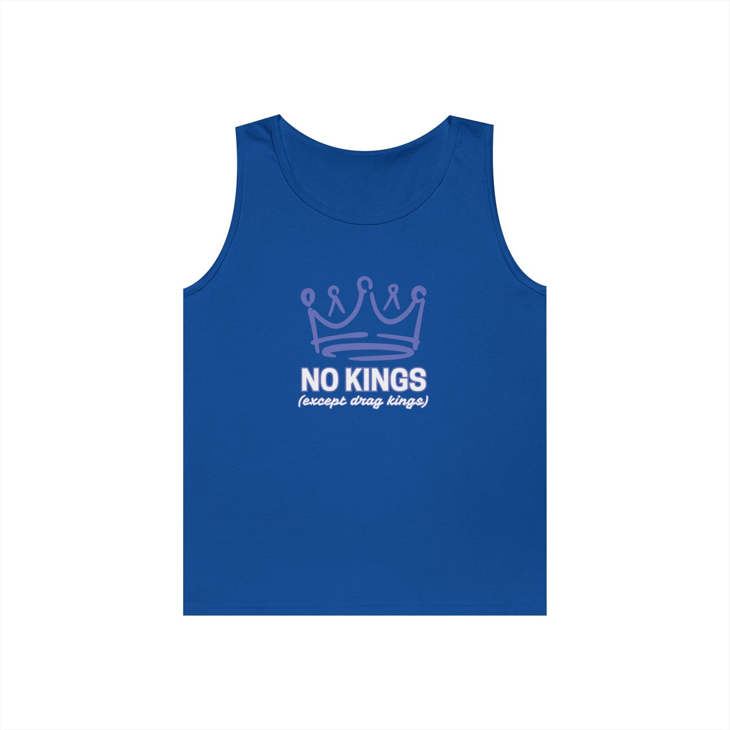 No Kings Except Drag Kings Unisex Heavy Cotton Tank Top