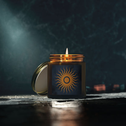 Cosmic Comforts Scented Candles, Coconut Apricot Wax (4oz, 9oz)