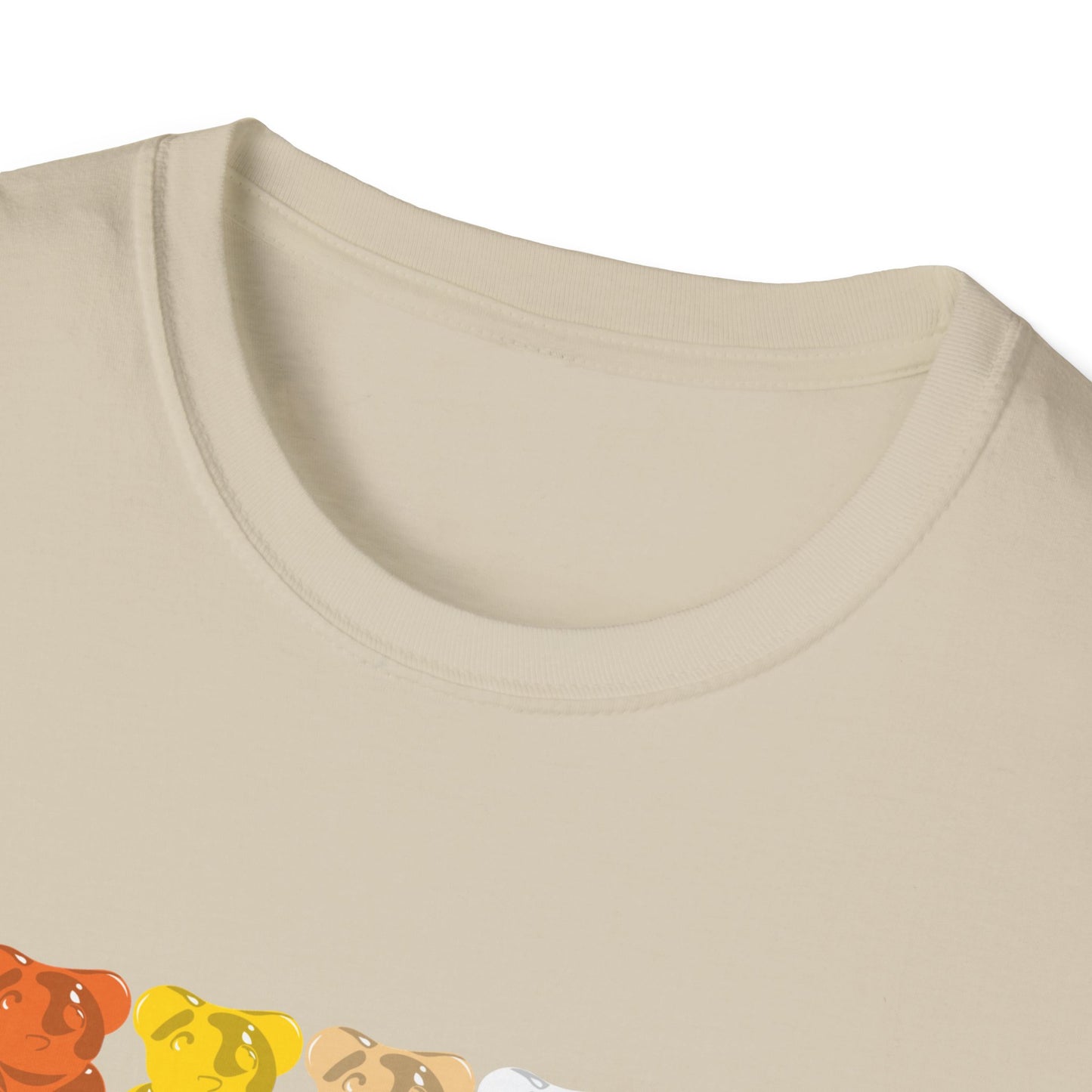 Bear Pride Gummy Bears Unisex Softstyle T-Shirt