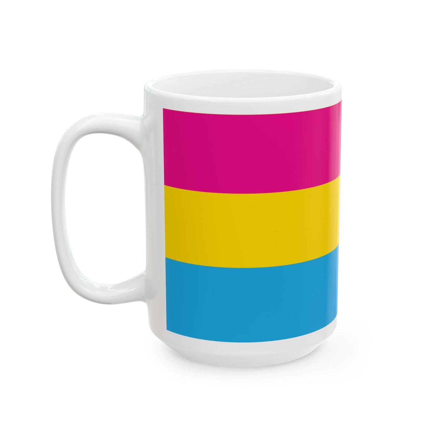 Pansexual Pride Flag Coffee Mug (11oz/15oz)
