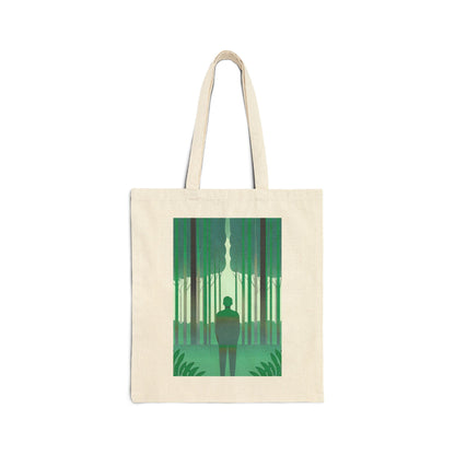 Forest of Mindfulness Cotton Canvas Tote Bag