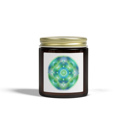 Dreamy Mandala Scented Candles, Coconut Apricot Wax (4oz, 9oz)