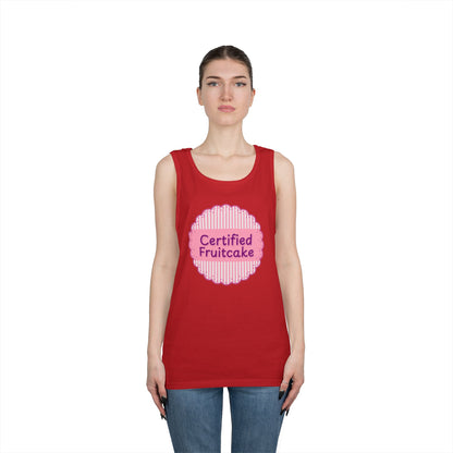 Certified Fruitcake Unisex Heavy Cotton Tank Top