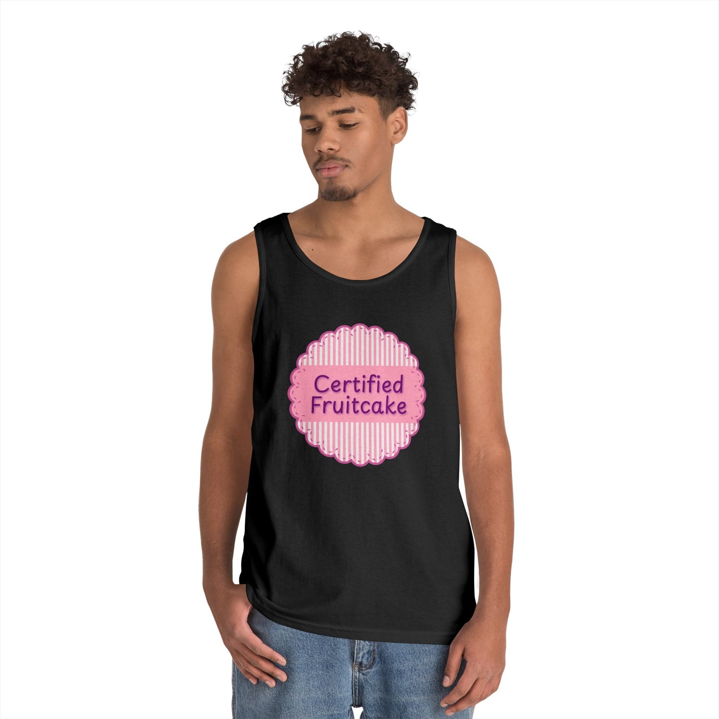 Certified Fruitcake Unisex Heavy Cotton Tank Top