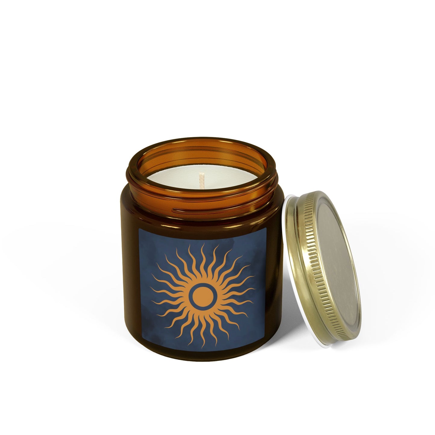 Cosmic Comforts Scented Candles, Coconut Apricot Wax (4oz, 9oz)