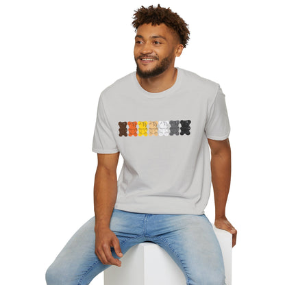 Bear Pride Gummy Bears Unisex Softstyle T-Shirt