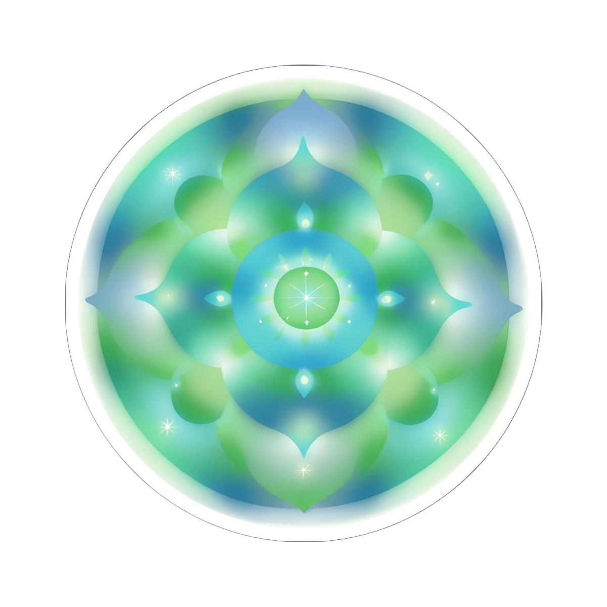 Dreamy Mandala Kiss-Cut Stickers
