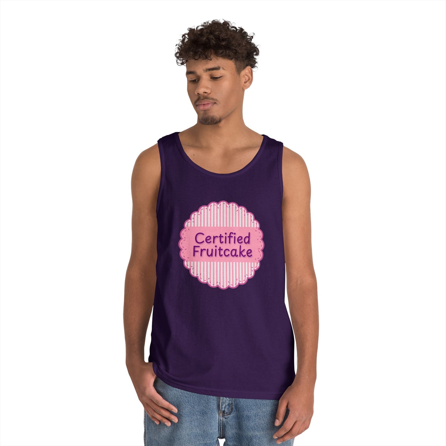 Certified Fruitcake Unisex Heavy Cotton Tank Top