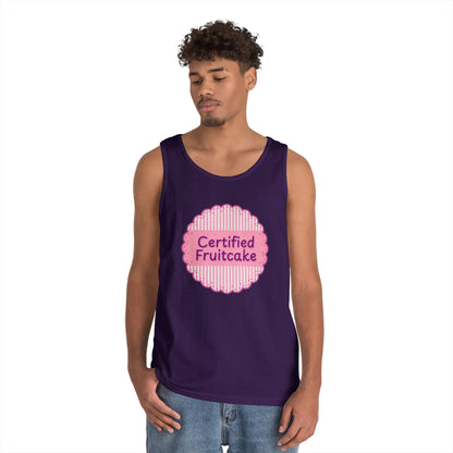 Certified Fruitcake Unisex Heavy Cotton Tank Top