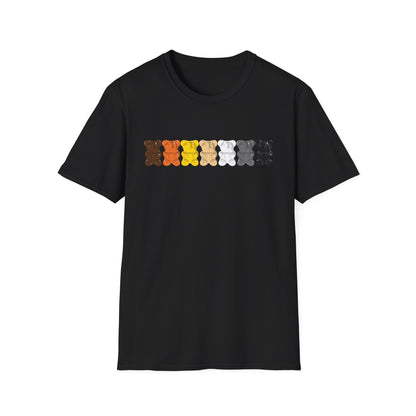 Bear Pride Gummy Bears Unisex Softstyle T-Shirt
