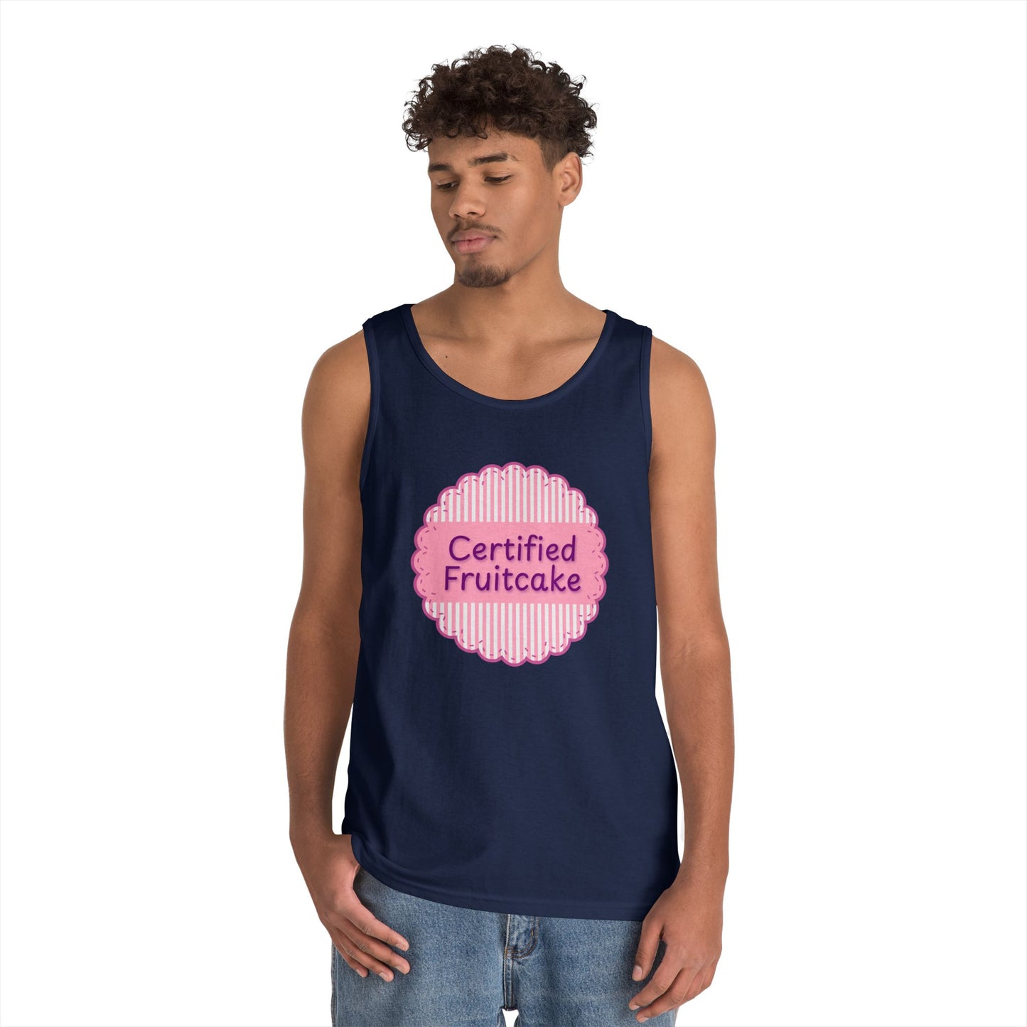 Certified Fruitcake Unisex Heavy Cotton Tank Top