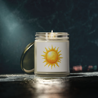 Cosmic Comforts Scented Candles, Coconut Apricot Wax (4oz, 9oz)