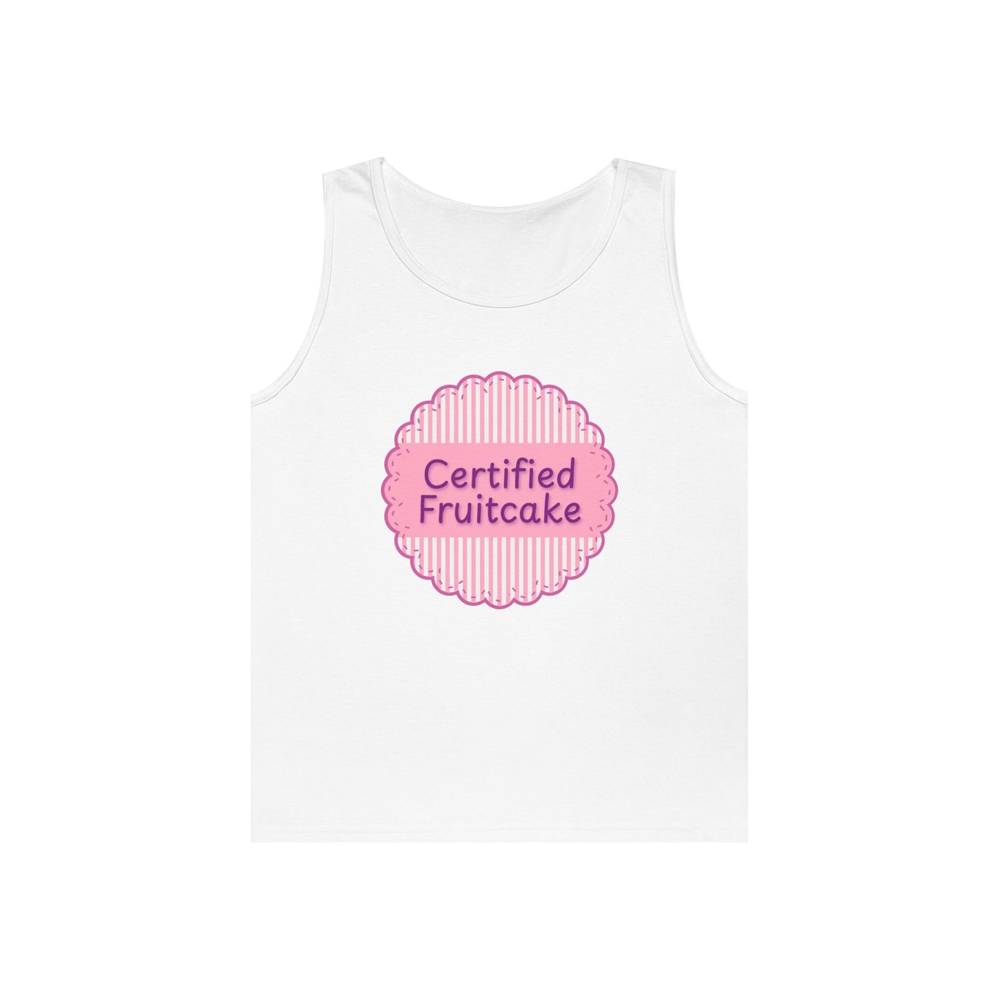 Certified Fruitcake Unisex Heavy Cotton Tank Top