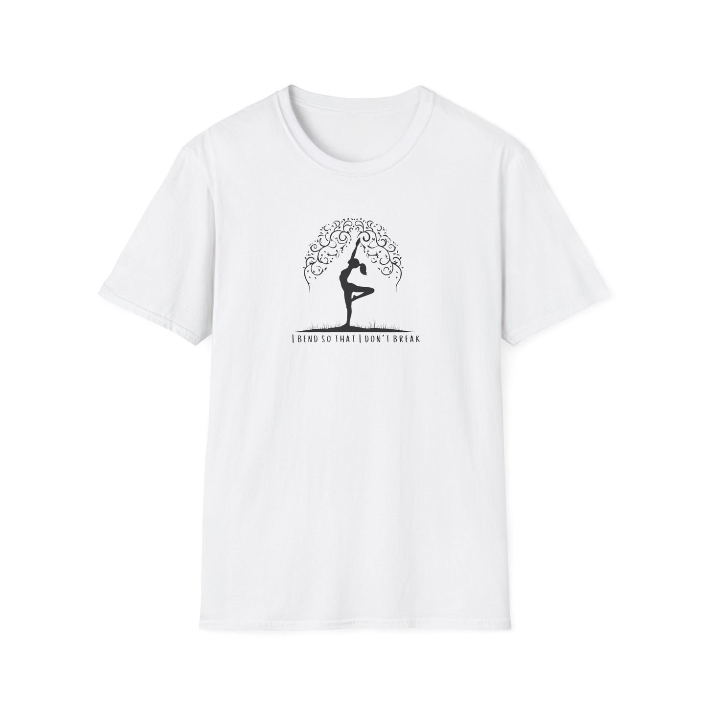 I Bend So That I Don't Break Unisex Softstyle T-Shirt