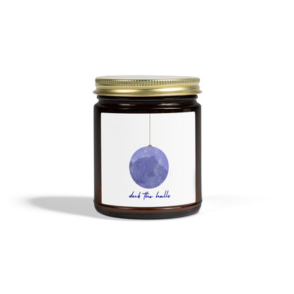 Deck the Halls Scented Candles, Coconut Apricot Wax (4oz, 9oz)