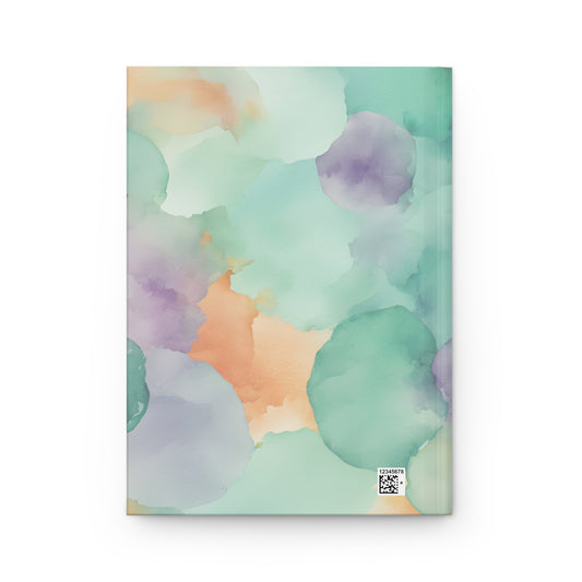Watercolor Mandala Yoga Hardcover Journal Matte