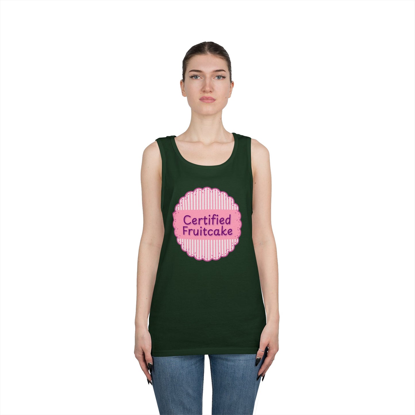 Certified Fruitcake Unisex Heavy Cotton Tank Top